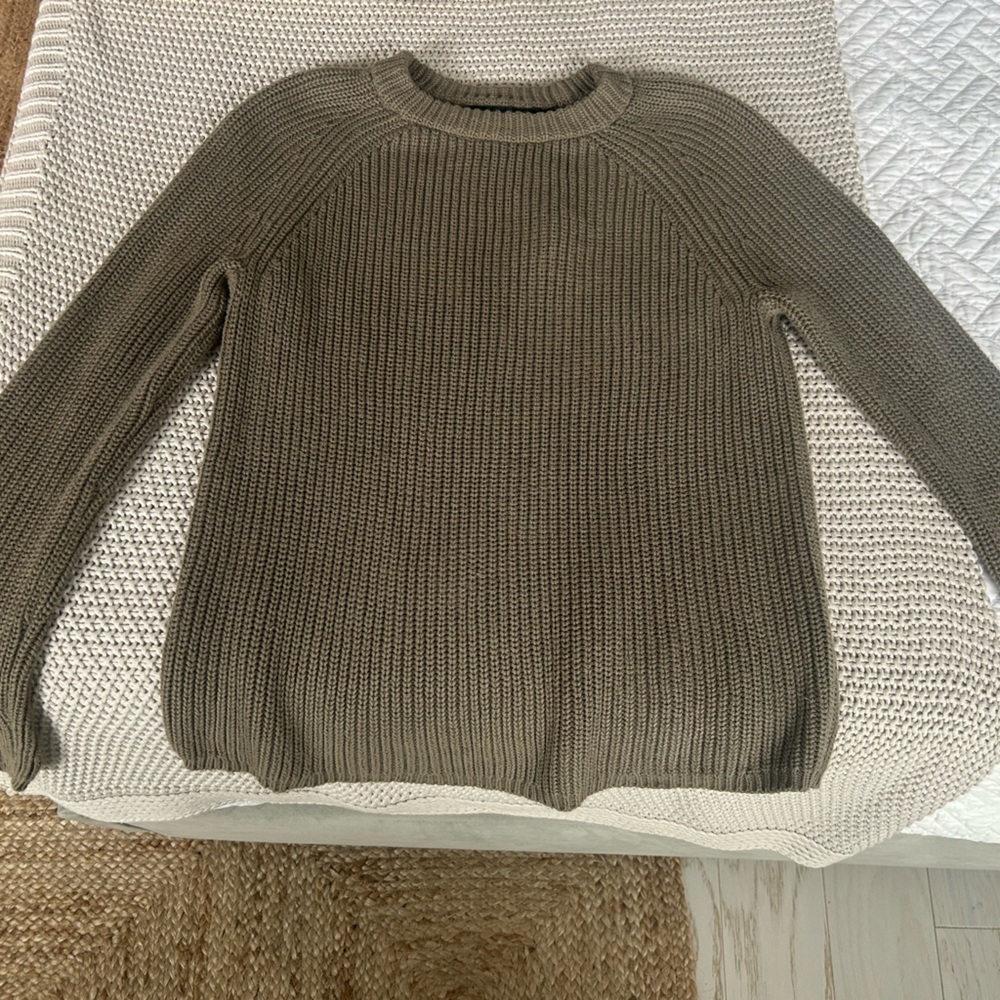 Jenni Kayne Green Cotton Fisherman XS